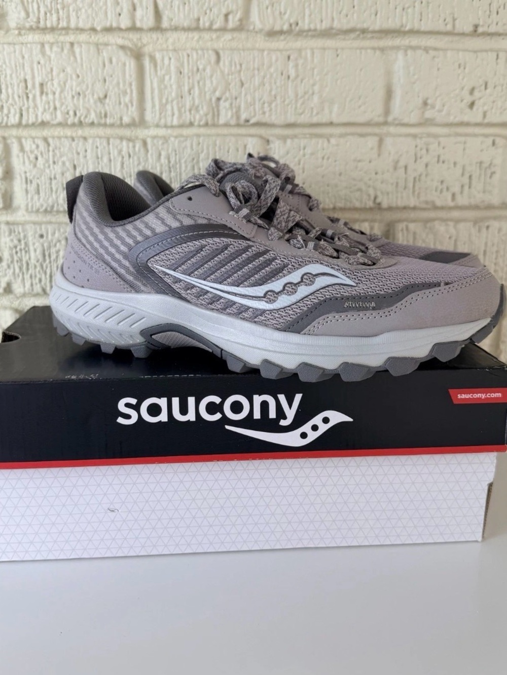 Saucony Women's Excursion TR15 Smoke/Fog Trail Running Shoes Size 9.5